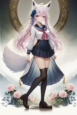JK 制服 · jk_1 · 姿态 1