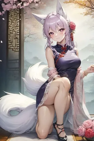 JK 制服 · qipao_1 · 姿态 48